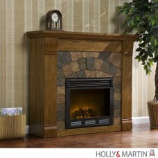 Holly & Martin Underwood Electric Fireplace Oak - B00917UNI2